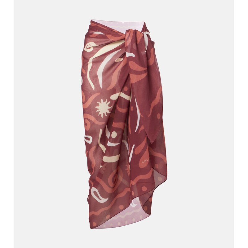 Cala de la Cruz Luana printed beach cover-up 68558727