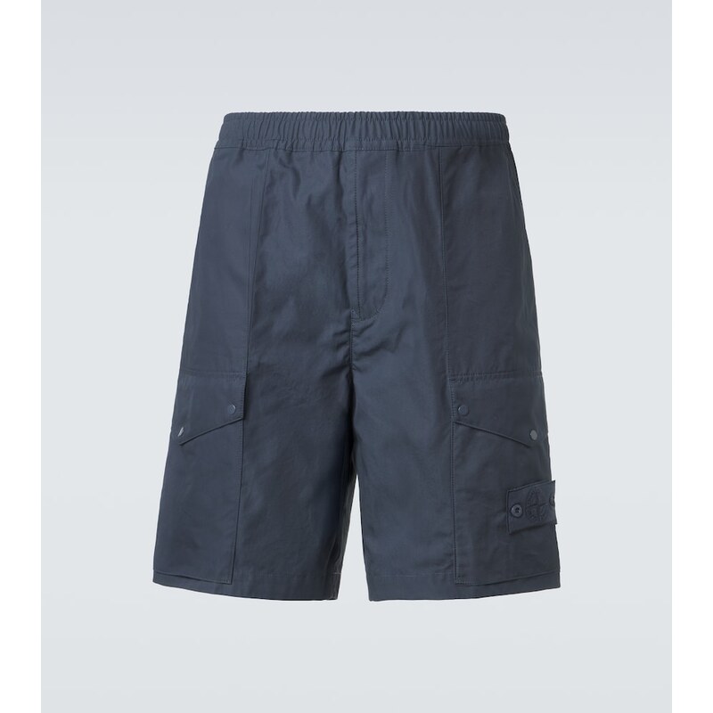 Stone Island Ghost cotton canvas cargo shorts 68534805