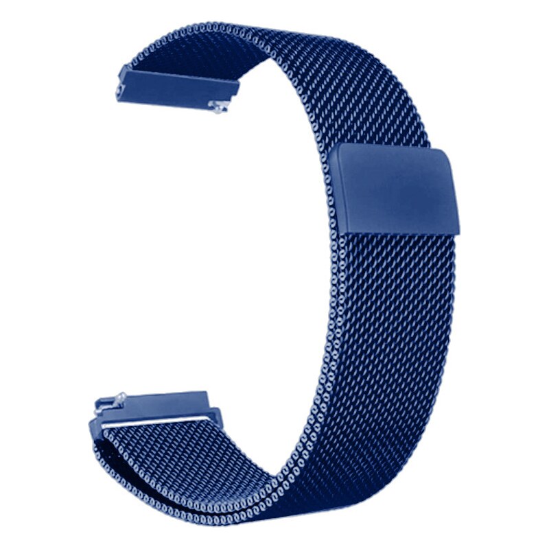 Madvell Kovový Milanese remienok modrá 22mm 46928277