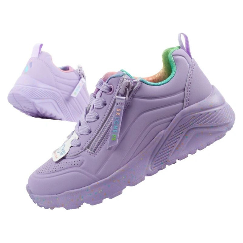Detské športové tenisky Skechers Uno Lite fialové pohodlné 68539643
