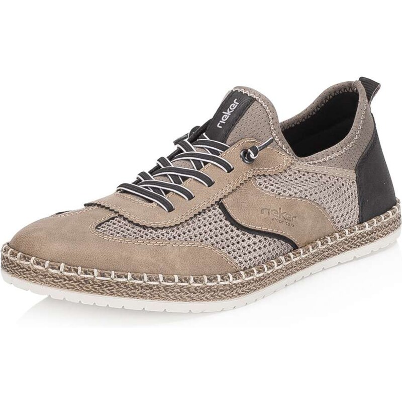 Pánske poltopánky RIEKER B5263-64 béžová S6 68538242