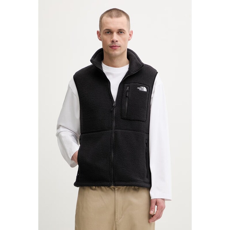 The North Face mikina bez rukávov pánska flísová YUMIORI 68539010