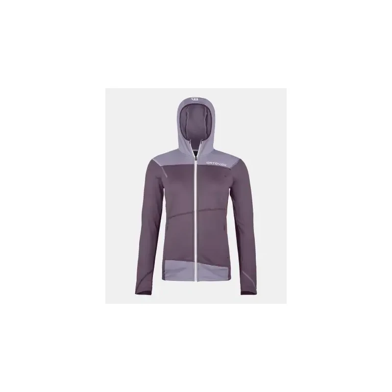 E-shop Ortovox Fleece Light Hoody dámska mikina Wild Berry vel. M