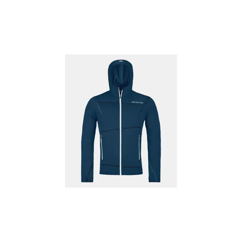 E-shop Ortovox Fleece Light Hoody pánska mikina Deep Ocean vel. L