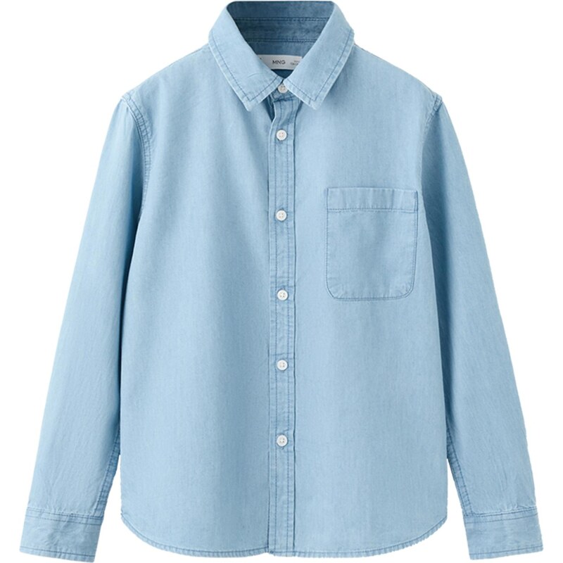 MANGO KIDS Košeľa PACIFIC svetlomodrá 68298628