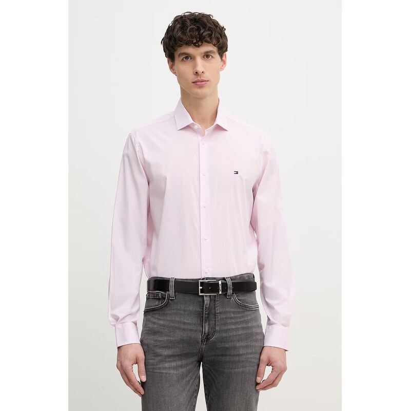 Tommy Hilfiger košeľa pánska bavlnená s elastanom 68541234