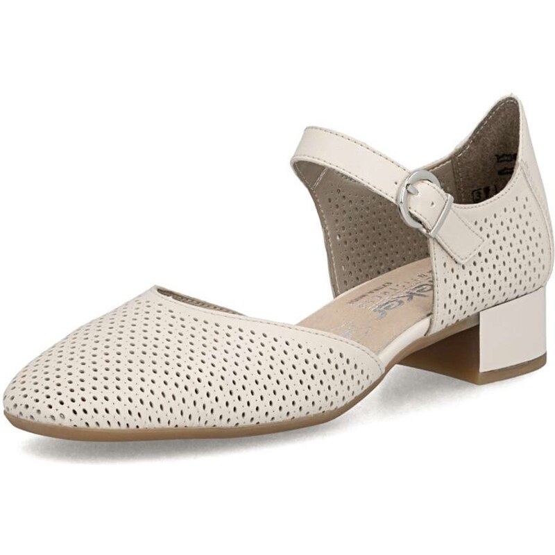 Dámske lodičky RIEKER 43460-60 béžová S6 68541068