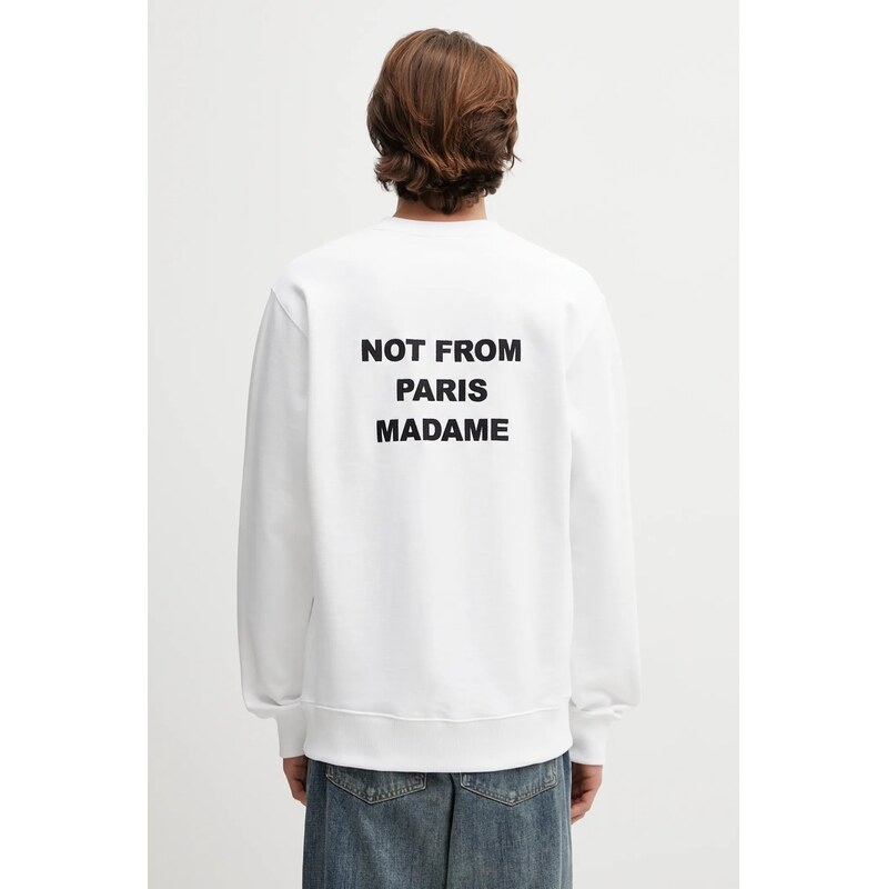 Bavlnená mikina Drôle de Monsieur Le Sweatshirt Slogan 68541106