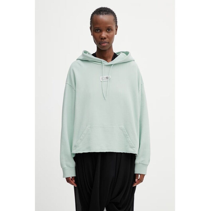 MM6 Maison Margiela mikina dámska bavlnená 68541192