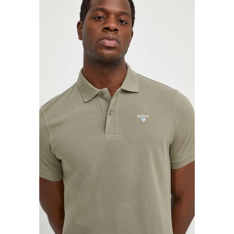 Barbour polo tričko pánske bavlnené ESSENTIALS 64466247