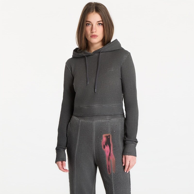 Mikina Diesel F-Slimmy-Hood-S3 Sweatshirt Grigio Melange L 68542350