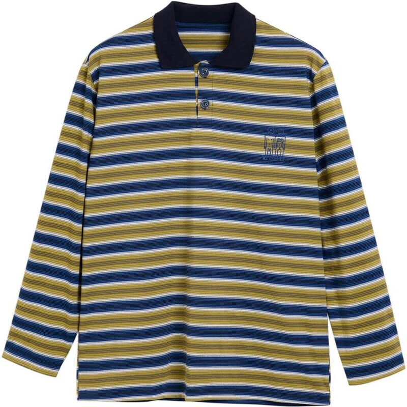 Desigual Tričko námornícka modrá / kaki / olivová / biela 68548003