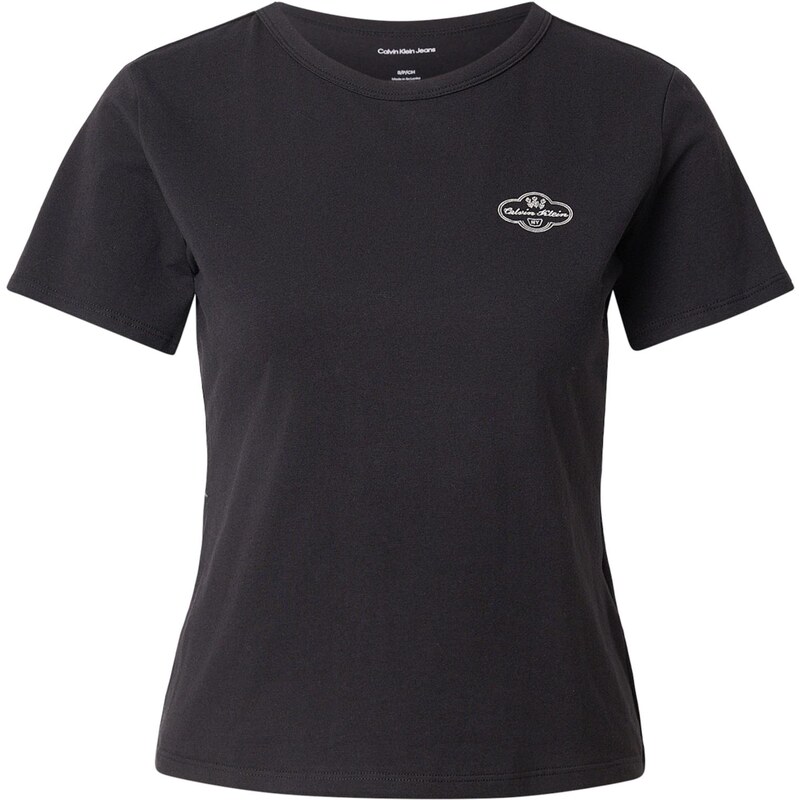 Calvin Klein Jeans Tričko farby bahna / čierna 68548302