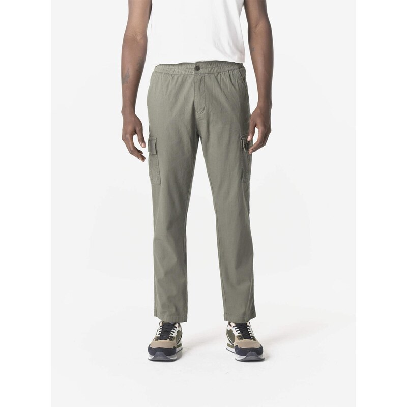 KOROSHI Rifľové kapsáče kaki 68548408