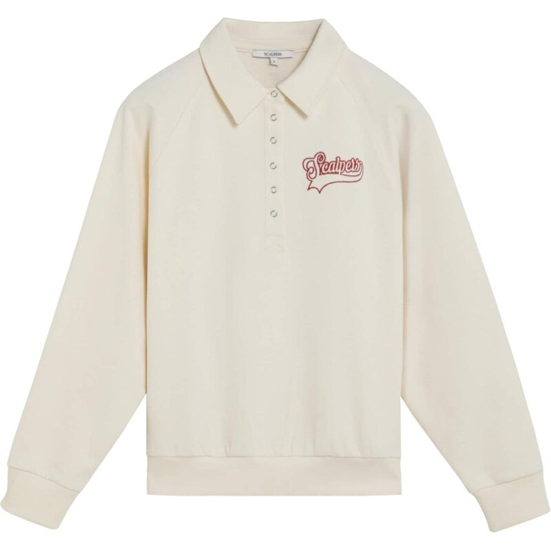 Scalpers Mikina nebielená / biela 68548619