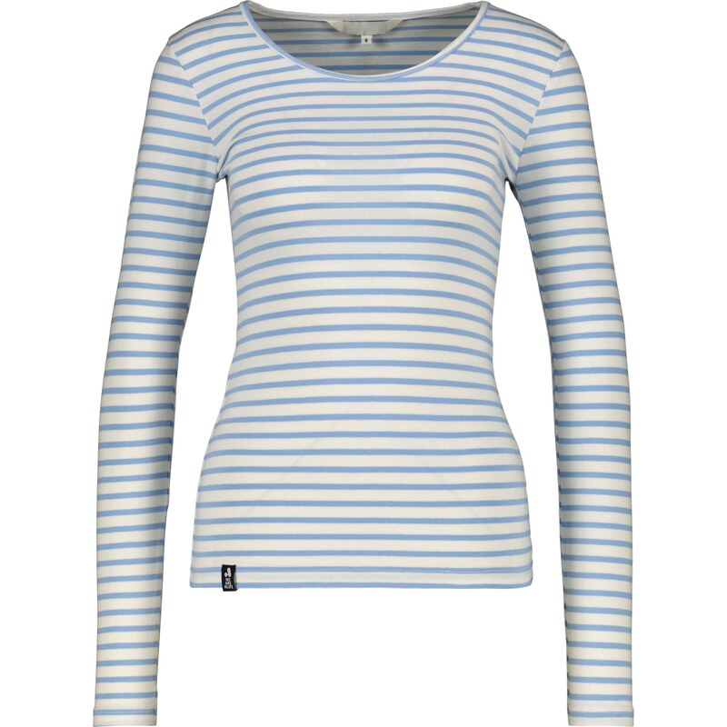 alife & kickin Tričko BerthaAK A kráľovská modrá / biela ako vlna 68548818