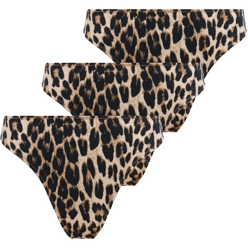 Lindex Tangá Nellie béžová / hnedá / čierna 68548831