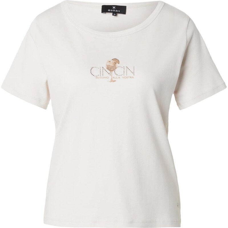 monari Tričko nebielená / sivobéžová / priehľadná 68549126