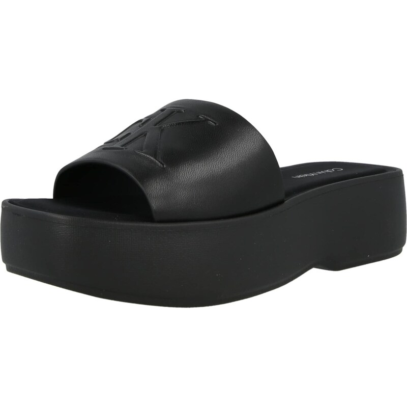 Calvin Klein Šľapky čierna 68549250