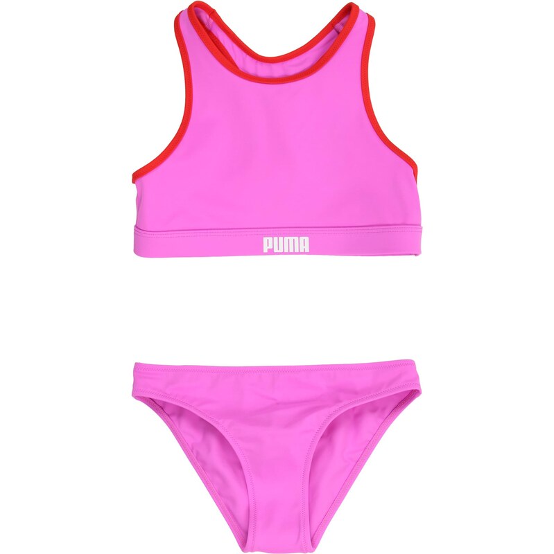 PUMA Bikiny orchideová / ohnivo červená 68549339