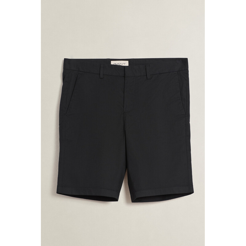 ŠORTKY GANT SLIM SPORTS CHINO SHORTS BLACK 67479504