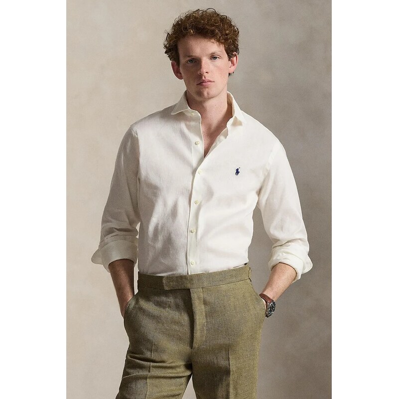 Polo Ralph Lauren košeľa pánska s ľanom 68547018