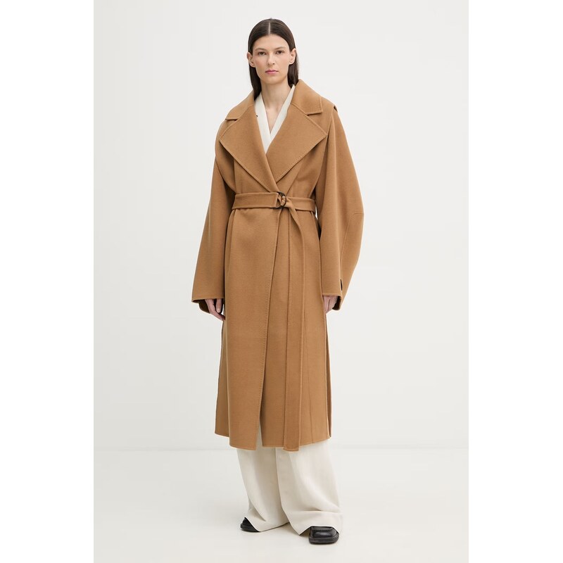 Vlnený kabát s kašmírom MMC STUDIO 65586307