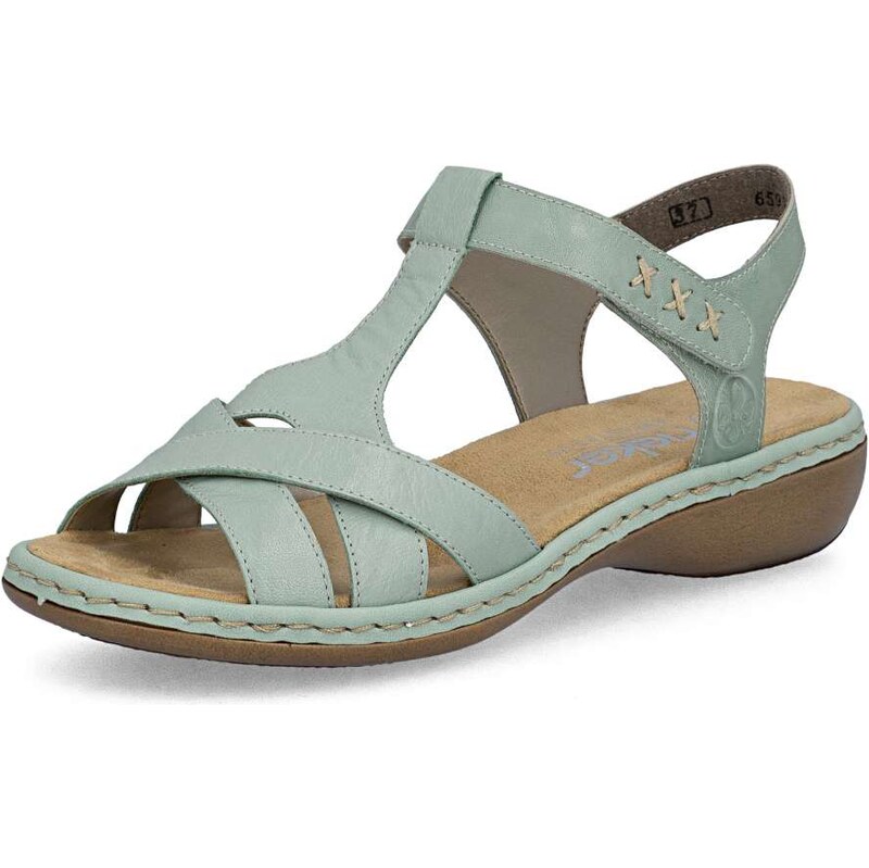 E-shop Dámske sandále RIEKER 65919-52 zelená S6