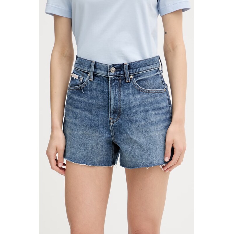 Calvin Klein Jeans šortky dámske rifľové 68552966