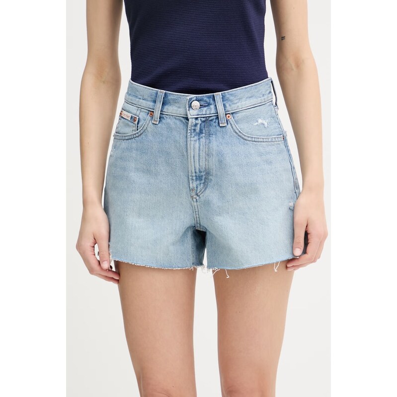 Calvin Klein Jeans šortky dámske rifľové 68553001