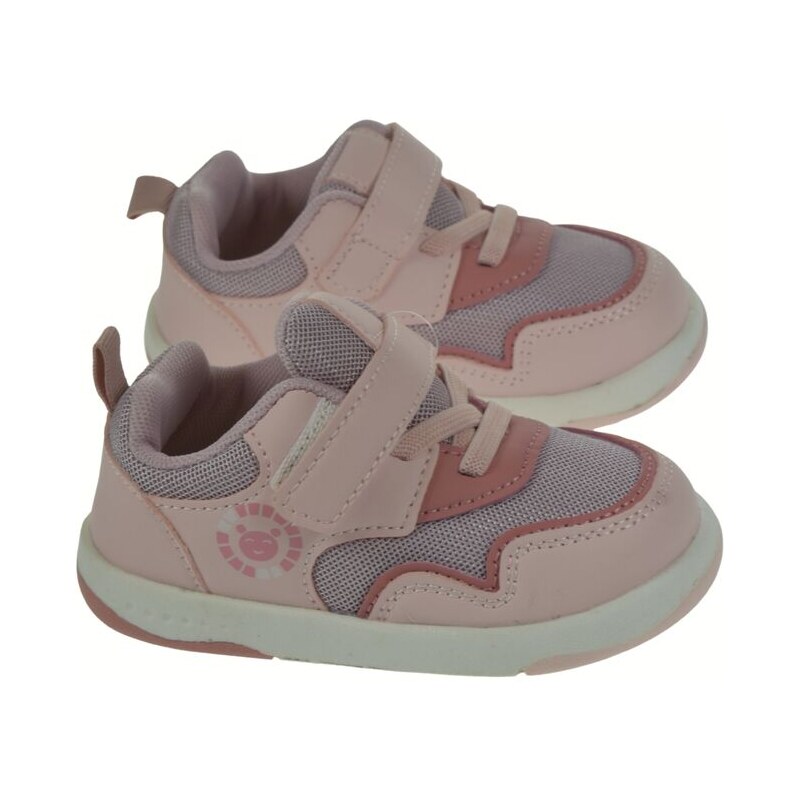 JOHN-C Detské tenisky ružové na suchý zips MARCELKA 16-20 68550777