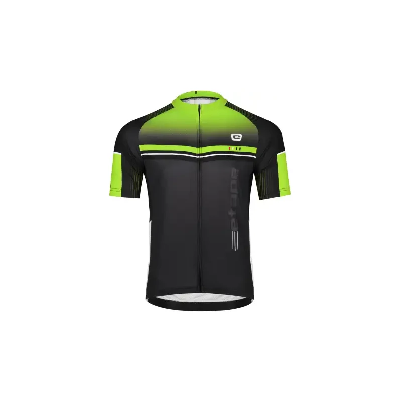 E-shop Etape Maestro pánsky dres čierna/žltá fluo vel. M