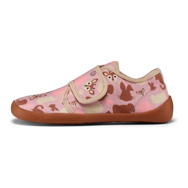 E-shop Affenzahn barefoot topánky Slipper Cotton Movy deer (01398-40141