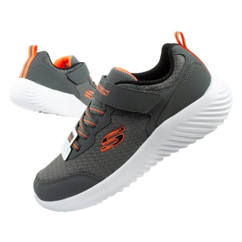 Detská športová obuv Skechers Bounder na suchý zips, ľahká, módna, 68551222