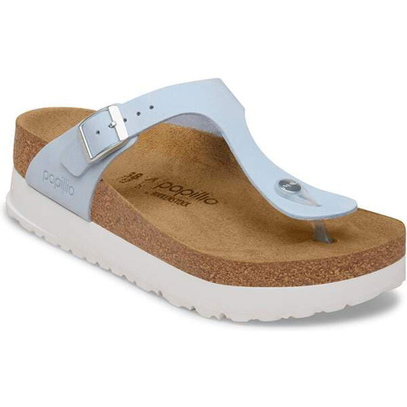 Birkenstock Gizeh Flex Platform Nubuck Leather Regular Fit 68551016