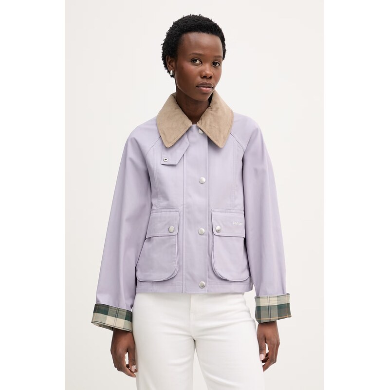 Barbour krátka bunda dámska bavlnená 68552644