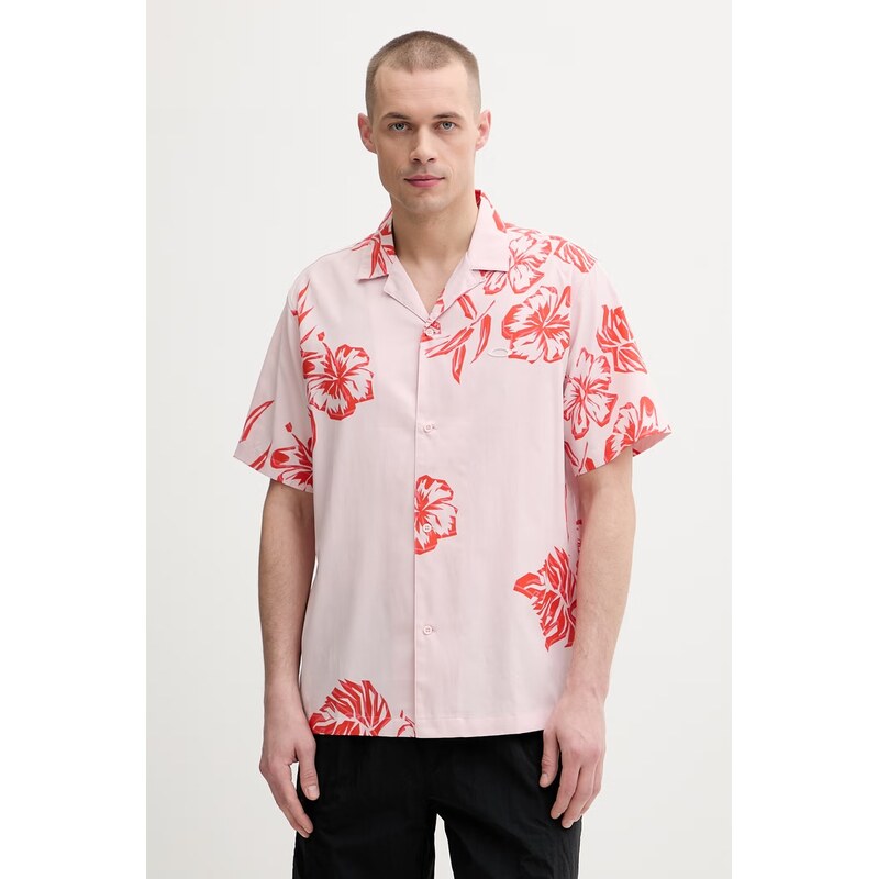 Oakley košeľa pánska s lyocellom HIBISCUS BREEZE 68552684