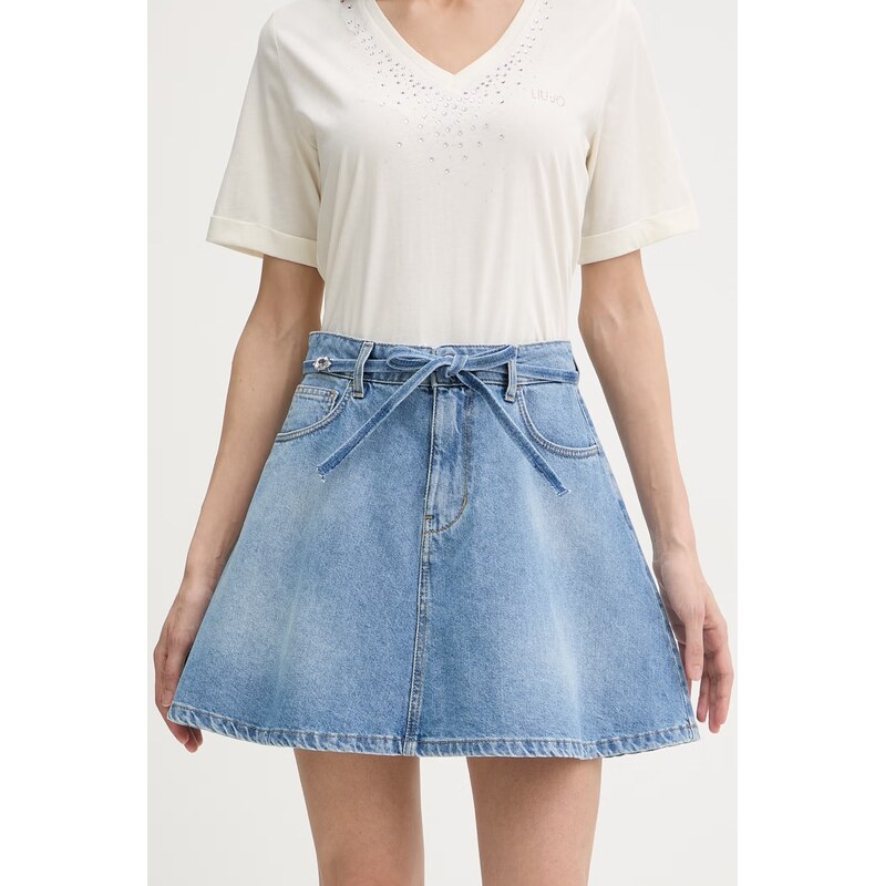 Liu Jo sukňa rifľová 68552813