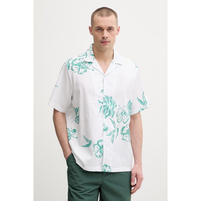 Oakley košeľa pánska s lyocellom HIBISCUS BREEZE 68552685