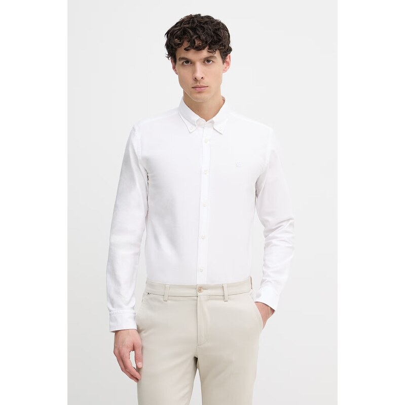 BOSS košeľa oxford pánska bavlnená ROAN 68555556