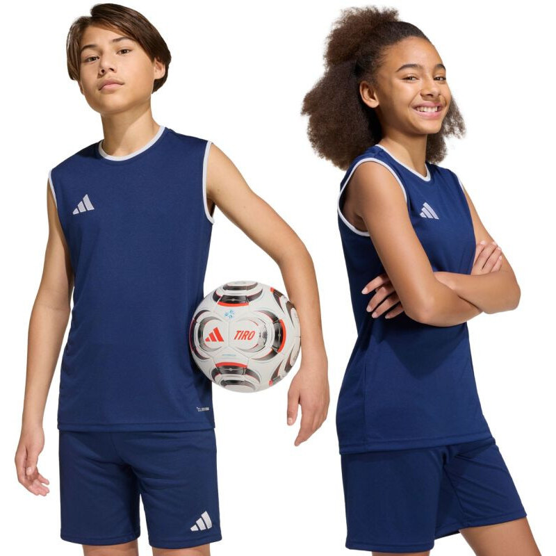 Adidas Entrada 26 detské tričko bez rukávov námornícka modrá KB3936 68556140