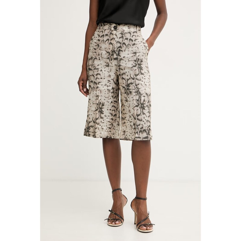 Pinko elegantné šortky dámske bavlnené 68558400