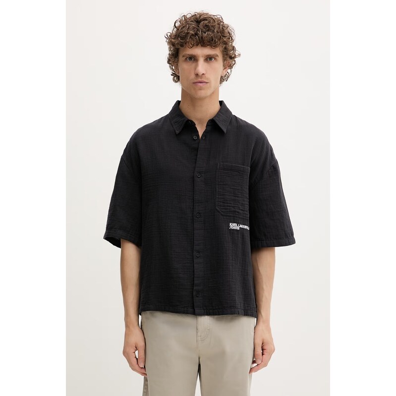 Karl Lagerfeld Jeans košeľa pánska bavlnená 68558510