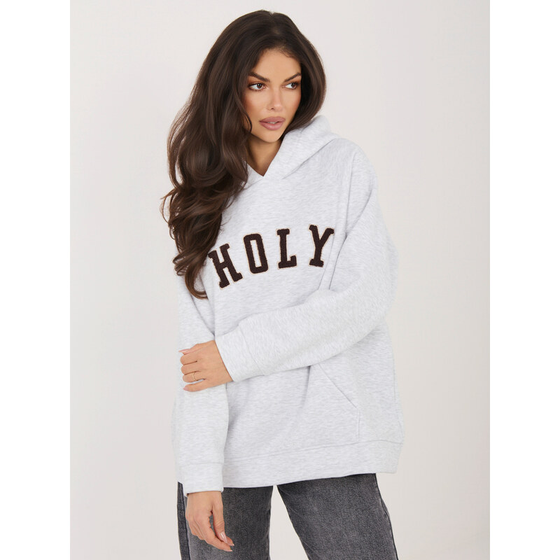 FPrice Mikina RV BL A1082.24 svetlo sivá 68560685