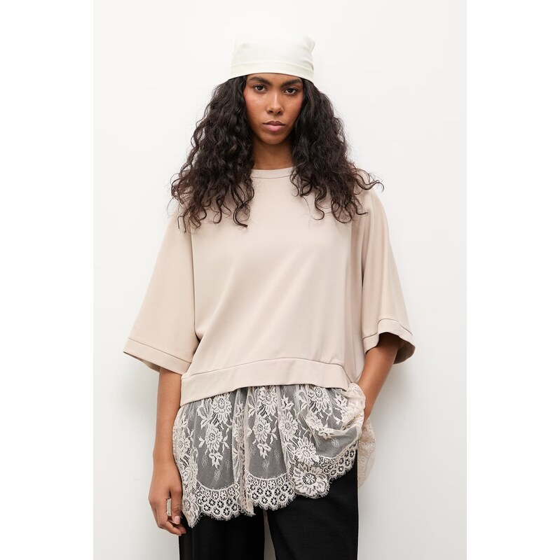 Answear.LAB oversize mikina dámska s viskózou 68560231