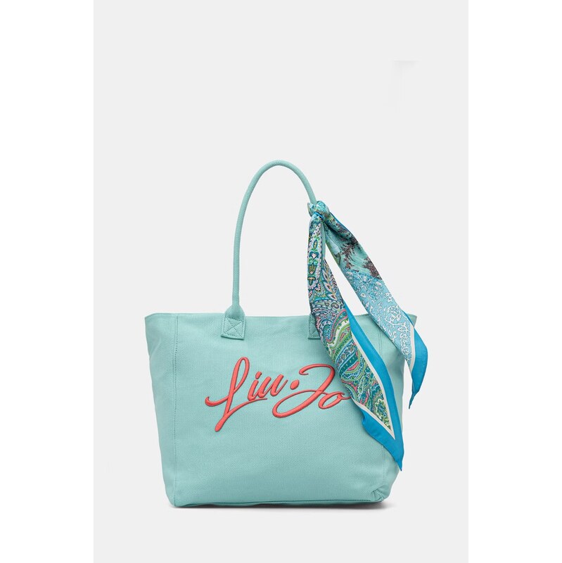 Liu Jo plážová kabelka dámska bavlnená 68560806