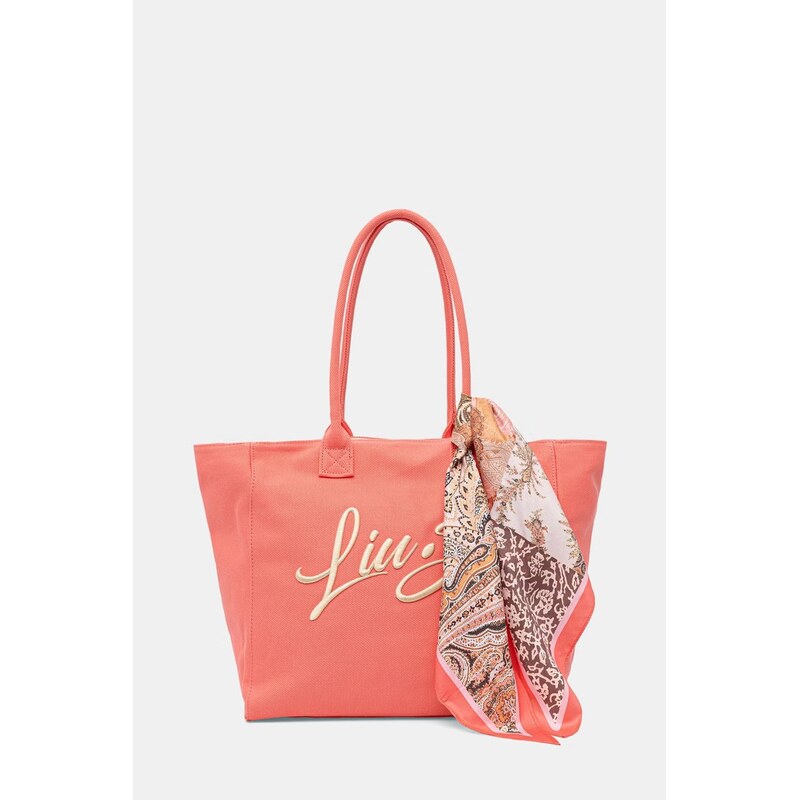 Liu Jo plážová kabelka dámska bavlnená 68560804