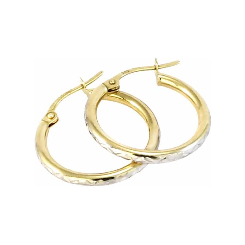 Zlaté náušnice Glare 1051 68561814