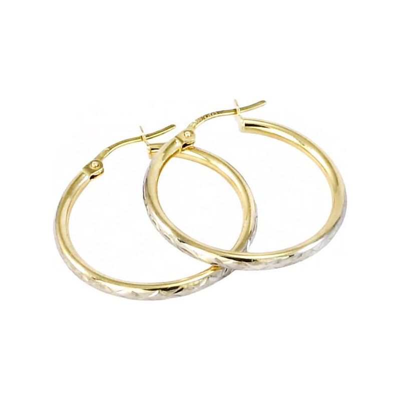 Zlaté náušnice Glare 1055 68561818