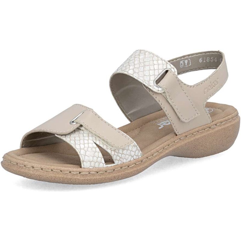 E-shop Dámske sandále RIEKER 61854-62 béžová S6